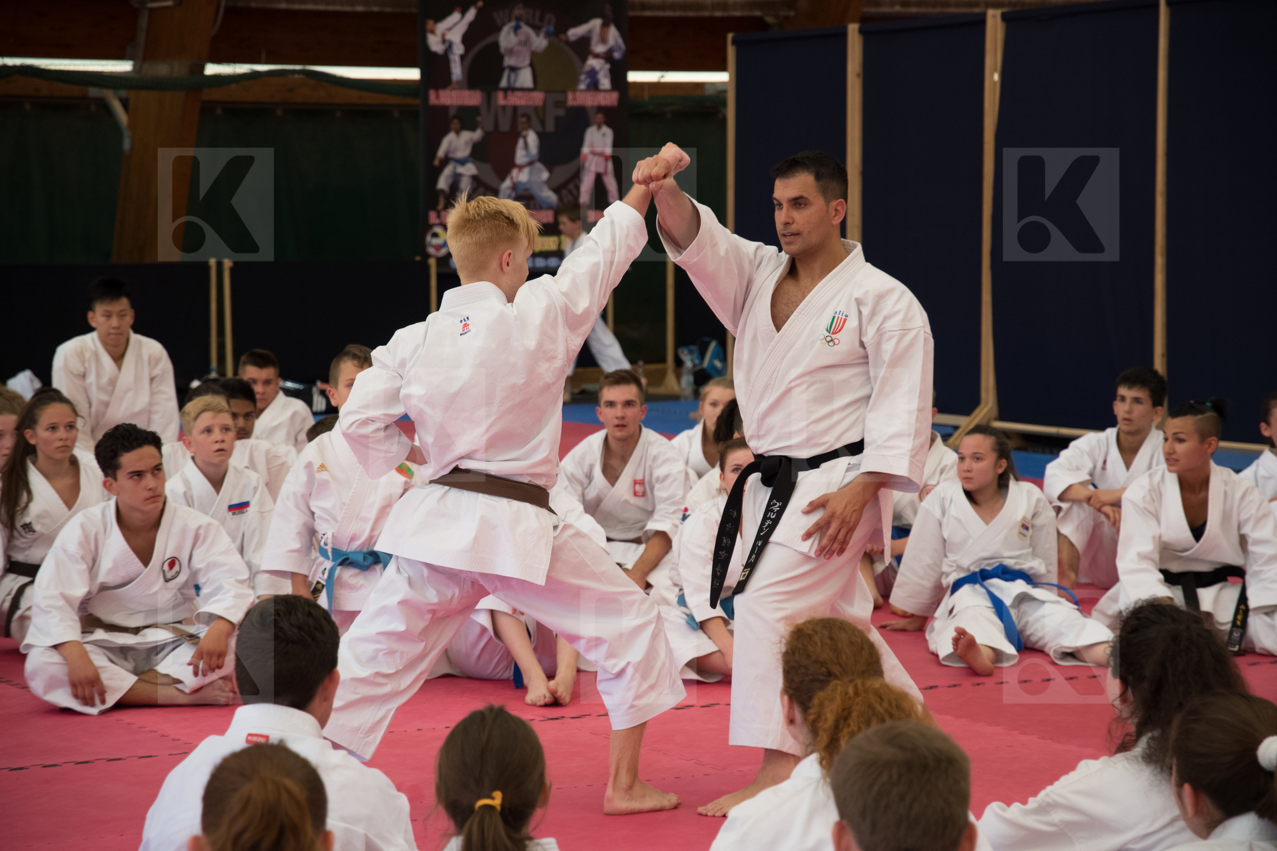 Photo of WKF youth training camp N°6